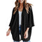 Women's Bat Sleeve Waffle Gerson Cardigan