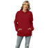 Women's Casual Hooded Pocket Sweatshirt