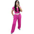 Women's Fashion Casual Wide-leg Pants Sports Fitness Gym Suit Set