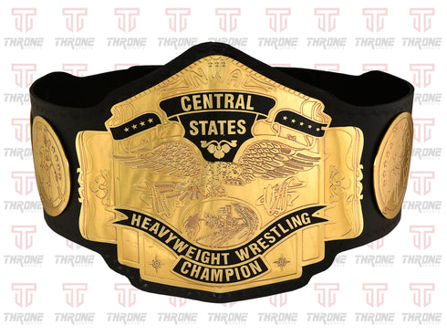 NWA Central States Heavyweight Wrestling Championship Belt TS-5011