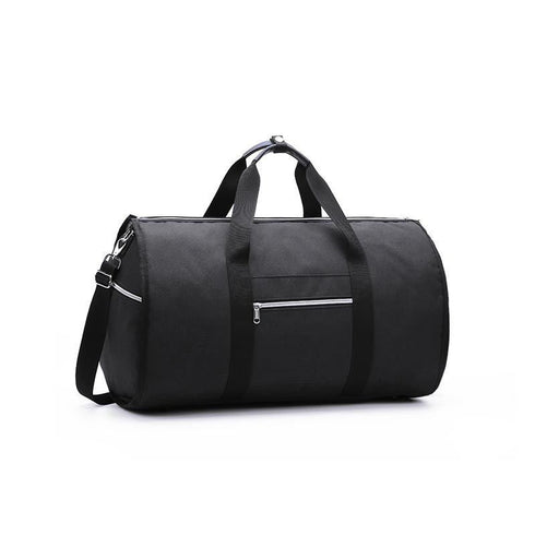 cylinder travel bag in black colour