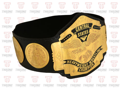 NWA Central States Heavyweight Wrestling Championship Belt TS-5011