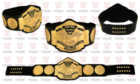NWA Central States Heavyweight Wrestling Championship Belt TS-5011