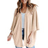 Women's Bat Sleeve Waffle Gerson Cardigan