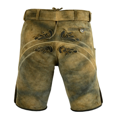 Bavarian Lederhosen Antique Shorts TS-1012BF