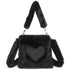 Women Fluffy Shoulder Bag Autumn Winter Style Handbag Plush Tote Fashion