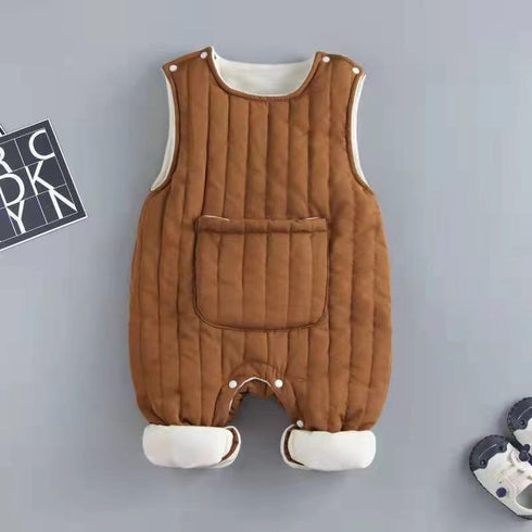 Baby's Fleece-lined Quilted Outwear