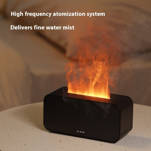 Timing Simulation Aroma Diffuser, Usb Household Flame Humidifier, Aromatherapy Machine Spray