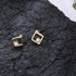 Women's Fashion Hollow Diamond Stud Earrings