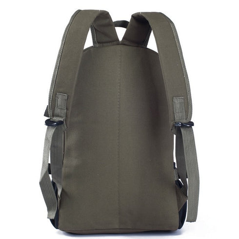 Men's Backpacks Canvas Students Bag Hiking Travel Backpacks