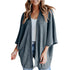 Women's Bat Sleeve Waffle Gerson Cardigan
