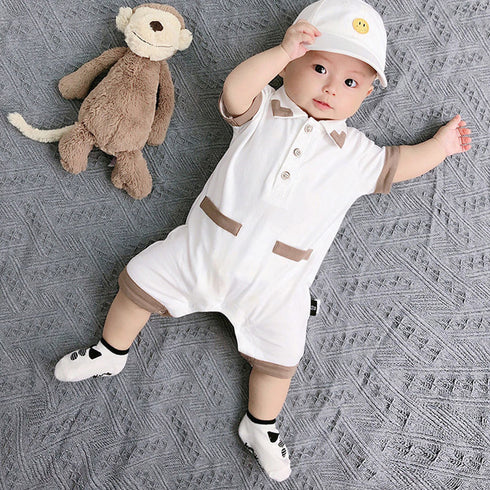 Newborn Baby Summer Jumpsuit made of Cotton