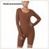 Women's Fashion Simple Solid Color Bodysuit