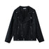Women's Korean Pu motorcycle jacket