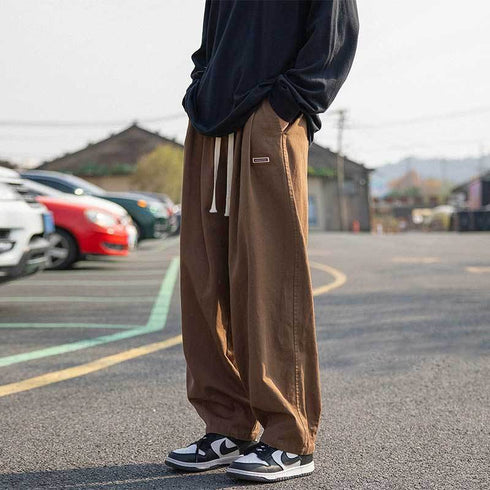 Women's Straight Loose Casual Trousers