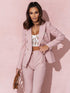 Women's Business Suit Double Breasted 2Pc Suit