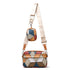Women's Retro Fashion Stitching Contrast Color Small Square Bag