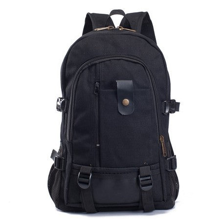 Men's Backpacks Canvas Students Bag Hiking Travel Backpacks