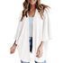 Women's Bat Sleeve Waffle Gerson Cardigan