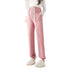 Cuprammonuium Ankle Banded Pants Wide Leg Version Slim Fit Slimming Light Maternity Pants