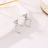 Women's Fashion Hollow Diamond Stud Earrings