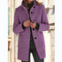 Throne's Fashion Woolen Coat Fall Winter Casual Jacket