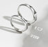 Sterling Silver Rings Show Surprise Love Pattern