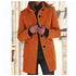 Throne's Fashion Woolen Coat Fall Winter Casual Jacket