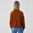 Women's Pullover Sweatshirt One Color Winter Shirt
