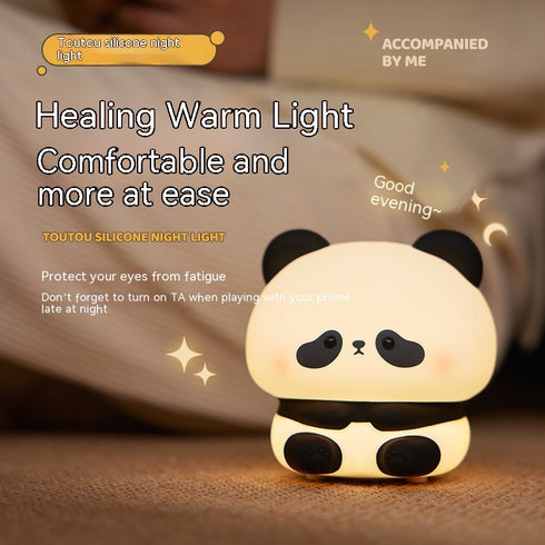 Panda Cute silicone LED Night Light