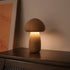Home Decor Wooden Cute Mushroom LED Night Light With Touch Switch