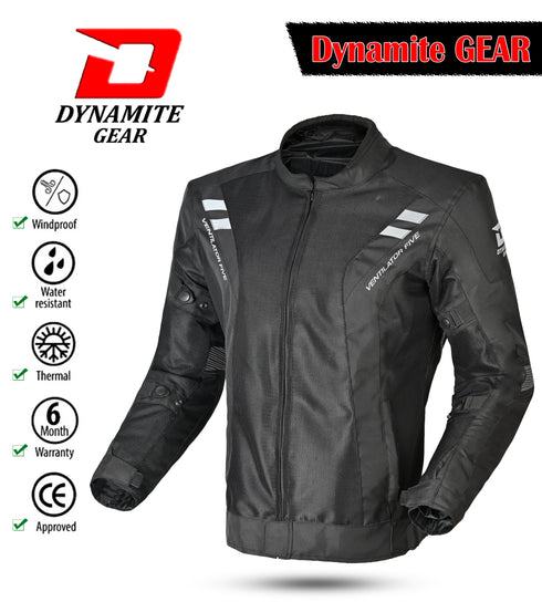 Front of two layered ventilator jacket