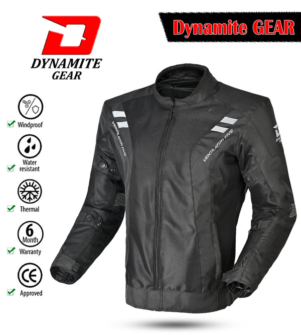 Front of two layered ventilator jacket