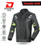 Men three layered ventilator jacket, Front, reflective strips on both arms
