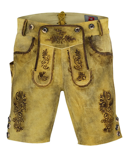 Throne Sports Lederhosen Shorts Knee Height Shorts