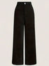 Women's Casual Straight-leg Solid Color Velvet Trousers