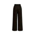 Women's Casual Straight-leg Solid Color Velvet Trousers