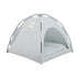 Ice white colour pet tent displayed on a white background