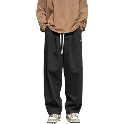 Women's Straight Loose Casual Trousers