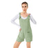 Women's Fashion Suspender Shorts Jumpsuit