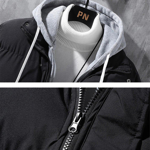 close click of jacket zip