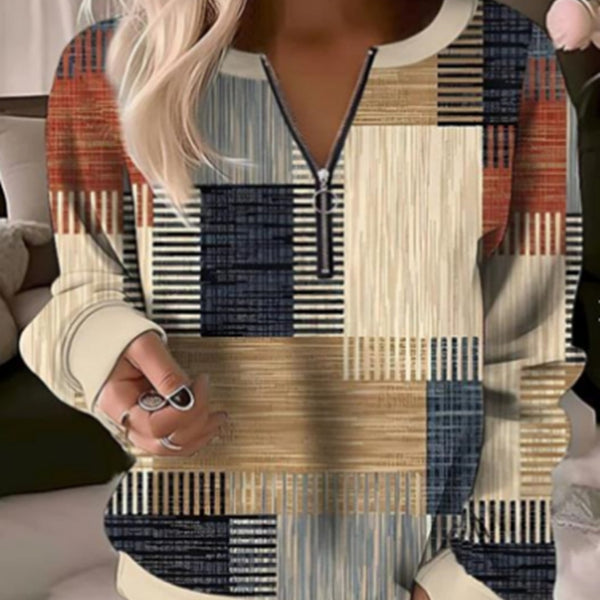 Women's Long Sleeve Loose Sweatshirt