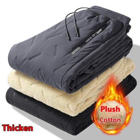 Men's Plush Thick Fleece Sweat pant
