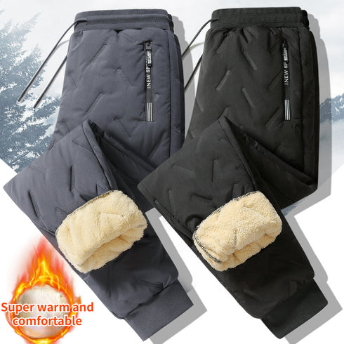 Men's Plush Thick Fleece Sweat pant