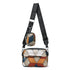 Women's Retro Fashion Stitching Contrast Color Small Square Bag