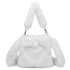 Women Fluffy Shoulder Bag Autumn Winter Style Handbag Plush Tote Fashion