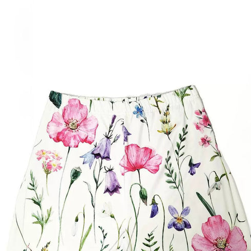 Women's Flower Print Skinny Casual Leggings